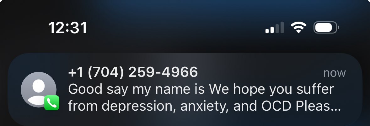 montiemoz's tweet photo. "we hope you suffer" smh https://t.co/khVijQDyOe
