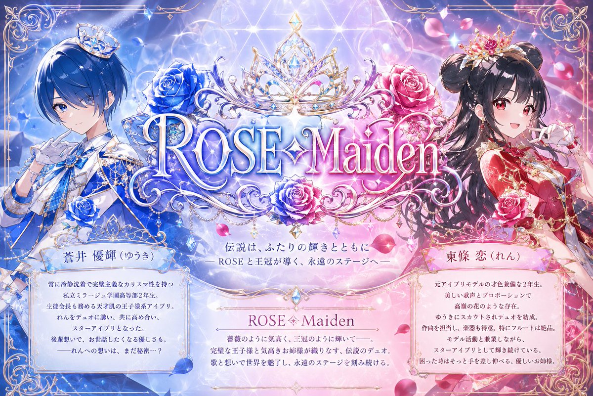 Sitorin_aipr's tweet photo. 〖新！プロフィール＆ロゴ〗
この6人で楽しくアイプリをやっています！
心機一転プロフィールと画像をAIに頼んで変えてみました！普段の様子や詳しいことは私のプロフィールからご覧下さい。 
 #アイプリバースをやる方と繋がりたい
#マイキャラ図鑑
 #アイプリマイキャラ部
 #アイプリバース https://t.co/netLYX2Wma