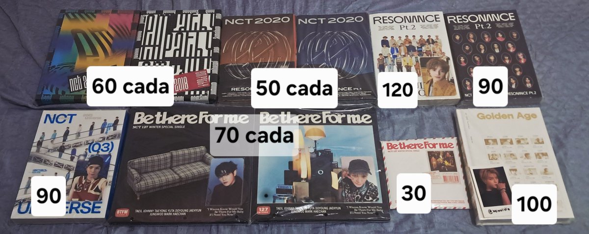 MimiiVie's tweet photo. ❄️ DROP DE COLEÇÃO NCT ❄️

✨️ valores nas imagens
✨️ frete pelo superfrete

✨️ +120 feedbacks positivos
✨️ feedbacks no fixado 

🏷 @nctvendaetroca @tradingcardkpop @vendaetrocakpop 

#taeyong #ten #jaehyun #doyoung #mark #haechan #nctdream #nct127 https://t.co/ZTR3DnZt30
