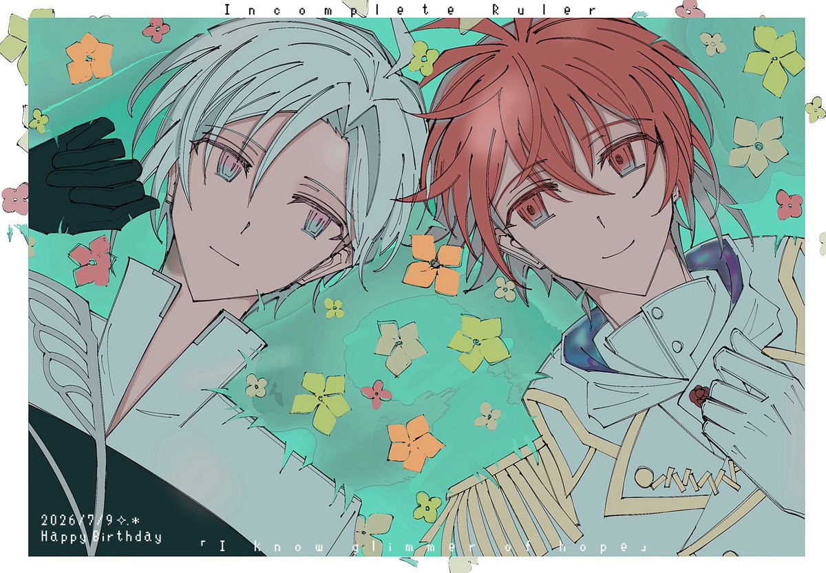 nanika_361's tweet photo. ✦ ⟡ : ʜᴀᴘᴘʏ ʙɪʀᴛʜᴅᴀʏ : ⟡ ✦
#九条天生誕祭2026 #七瀬陸生誕祭2026 https://t.co/1Za82IV6OV