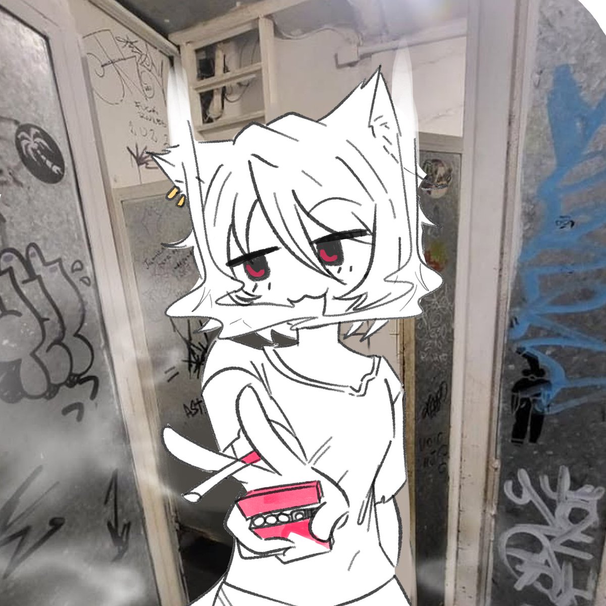 Acee_titty's tweet photo. literally me cat
#ヤニねこ #chainsmokercat https://t.co/iLW3jwwpxE