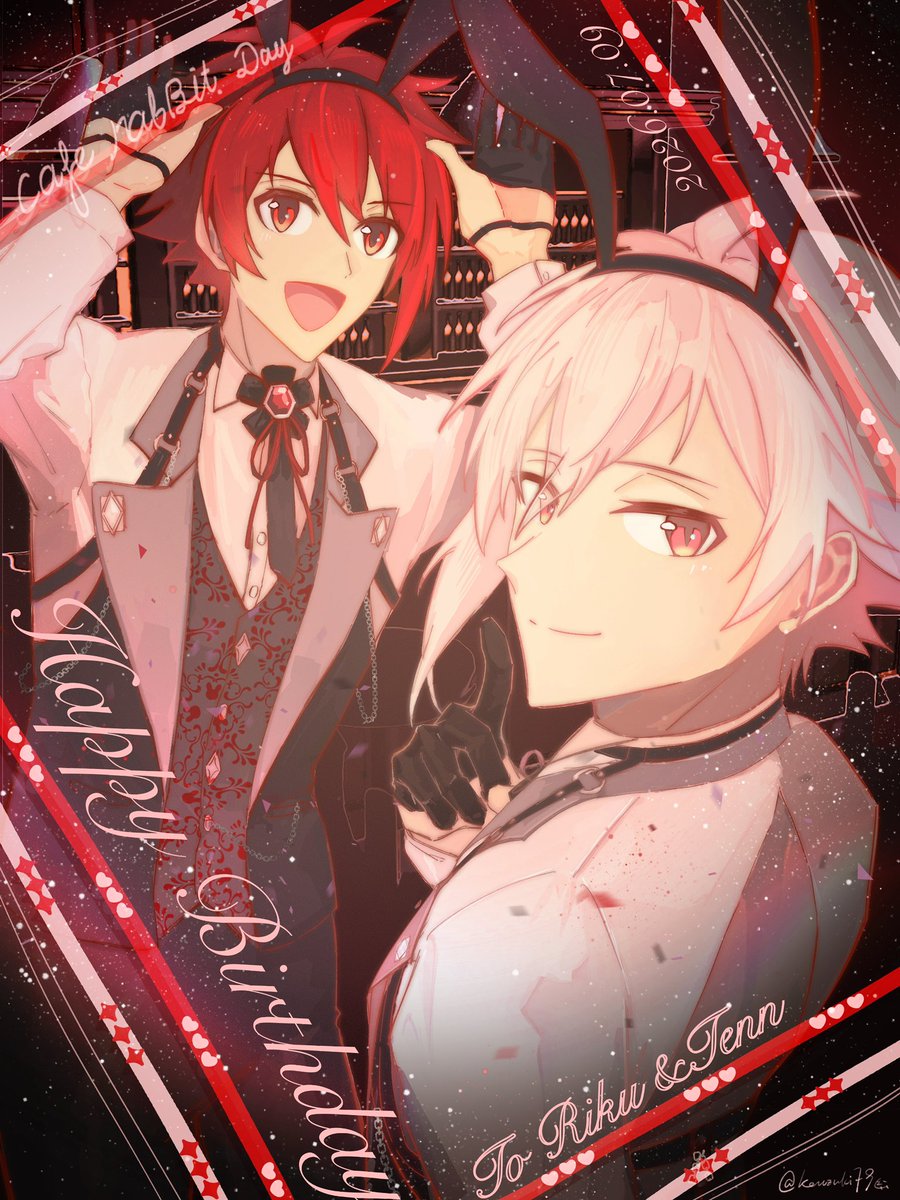 kouzuki79's tweet photo. ⋆⸜⊹₊ 𝐇𝐚𝐩𝐩𝐲 𝐁𝐢𝐫𝐭𝐡𝐝𝐚𝐲 ₊⊹⸝⋆
#七瀬陸生誕祭2026
#九条天生誕祭2026 https://t.co/mhRUBfuN39
