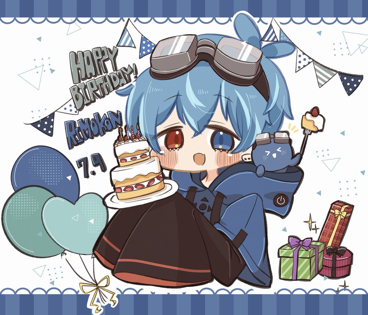 16hC1seGJK77754's tweet photo. #りもこん誕生祭2026 
#りもこん美術の時間

お誕生日おめでとうございます！
素敵な1年になりますように🎂🎉✨️ https://t.co/DgHrcxhUHX