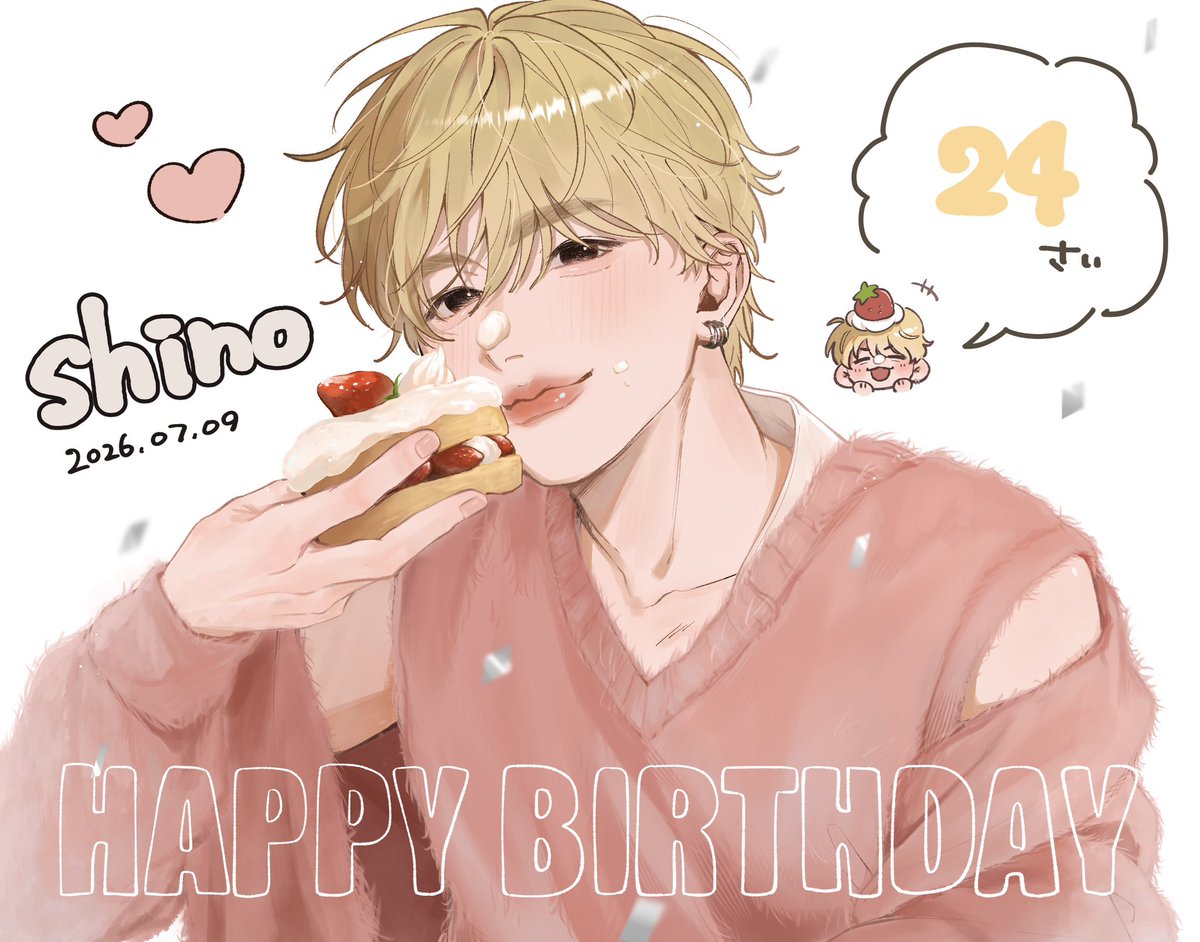 takashidayone0's tweet photo. 🎂𝘏𝘈𝘗𝘗𝘠 𝘉𝘐𝘙𝘛𝘏𝘋𝘈𝘠🎂⟡.·

#篠塚大輝誕生祭2026 🤍
#篠塚大輝24thAnniversary https://t.co/oMcnOdHq78