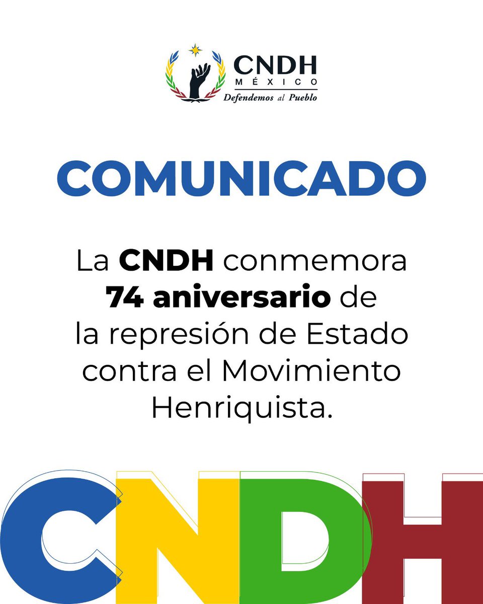 CNDH en México tweet media