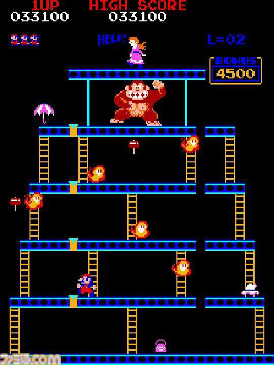 famitsu's tweet photo. 【今日は何の日？】
アーケード版『ドンキーコング』稼動45周年（1981年7月9日稼動）
https://t.co/IBmMNNLBd1

宮本茂氏が初めて手掛けたアクションゲーム。マリオの初登場作品としても知られている。

※画像は『アーケードアーカイブス ドンキーコング』のものです。
※正式な稼動開始日は未発表。 https://t.co/oZSCIDPkjm