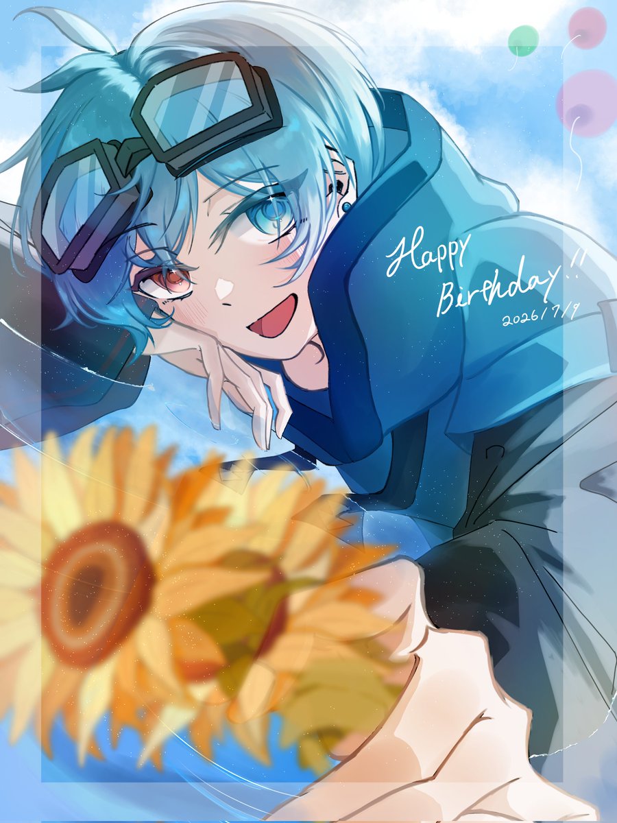 Tokoiwa_00's tweet photo. お誕生日おめでとうございます！！🎂🎉
たくさん笑うりもこんさんが大好きです！
素敵な一年にしてください！🎉👏👏
#りもこん美術の時間
#りもこん誕生祭2026 https://t.co/y86aVjrsfV