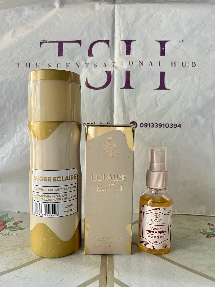 TSHperfumes's tweet photo. Every girl deserves a signature scent. ✨🌸 
Whether you love soft florals, sweet vanilla, juicy fruits or warm gourmand notes, there’s a combo here with your name on it.
📩 Send us a DM to order.
#TheScentsationalHub #PerfumeCombo #SmellAmazing #PerfumeLovers https://t.co/Sq8EDCeFmc