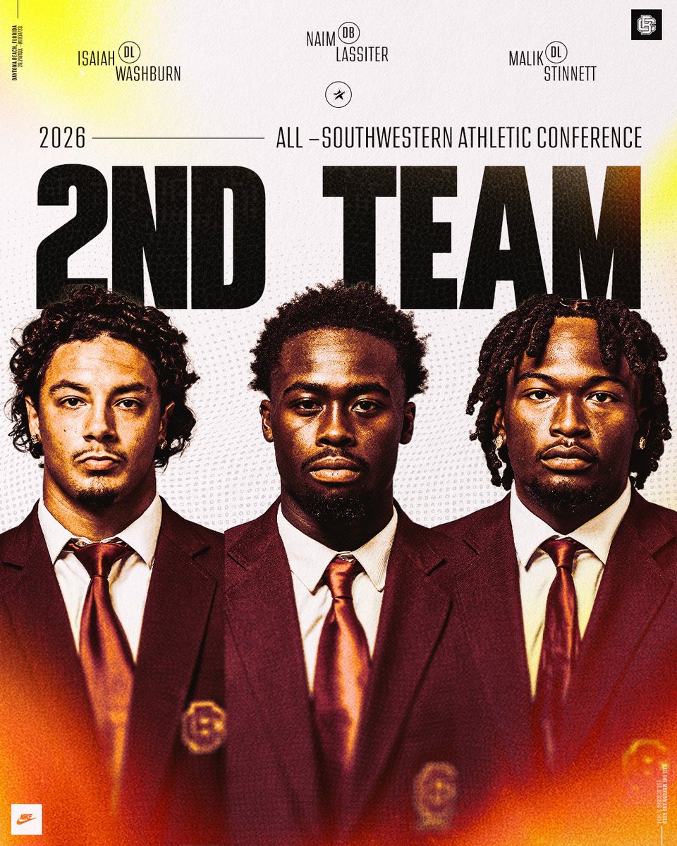 BCUGridiron's tweet photo. Top Cats. 😼 

B-CU has placed 3️⃣ Wildcats on the All-SWAC First Team, with 3️⃣ landing on the Second Team!

#𝙃𝙖𝙞𝙡𝙒𝙞𝙡𝙙𝙘𝙖𝙩𝙨 | #𝙋𝙧𝙚𝙮𝙏𝙤𝙜𝙚𝙩𝙝𝙚𝙧 https://t.co/z7lxuWsyQQ