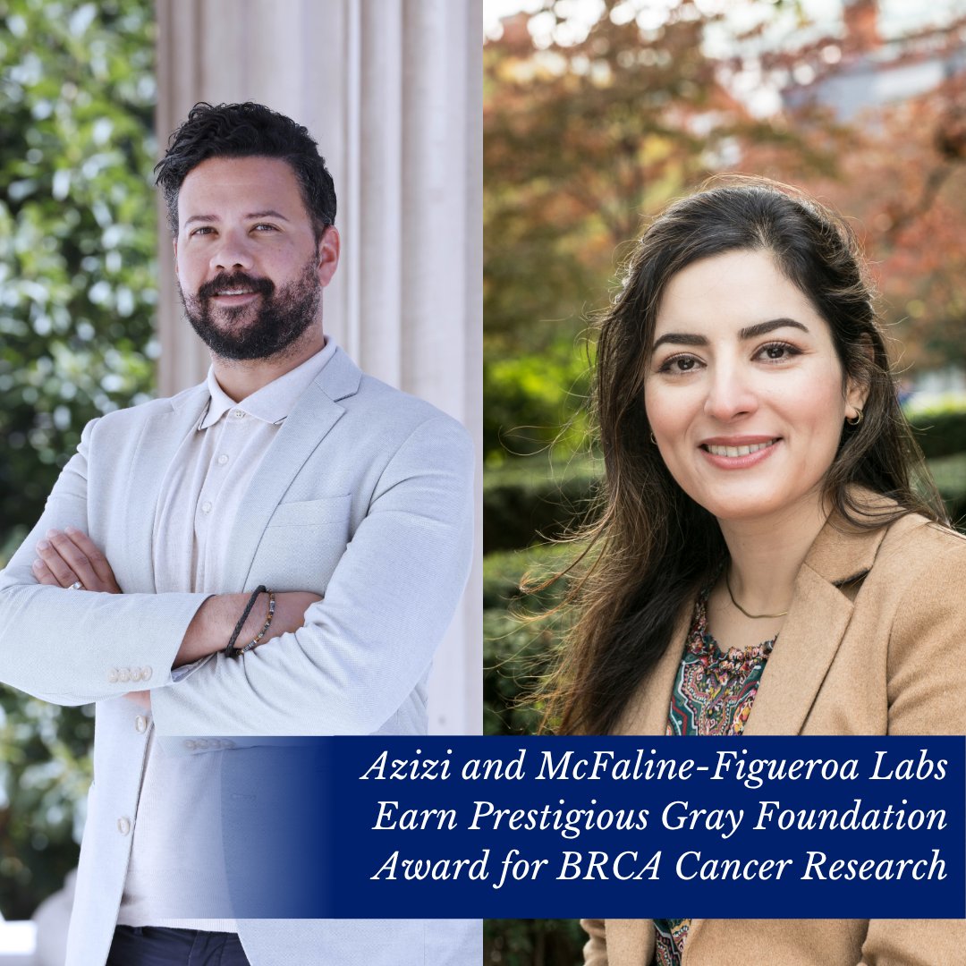 ColumbiaBME's tweet photo. Congratulations to Professors Elham Azizi and José McFaline-Figueroa, whose labs have been awarded a prestigious Gray Foundation grant to advance BRCA cancer research.

Learn more here👉🔗 https://t.co/6WCqT2Oe6D https://t.co/hCe8aqgfWk