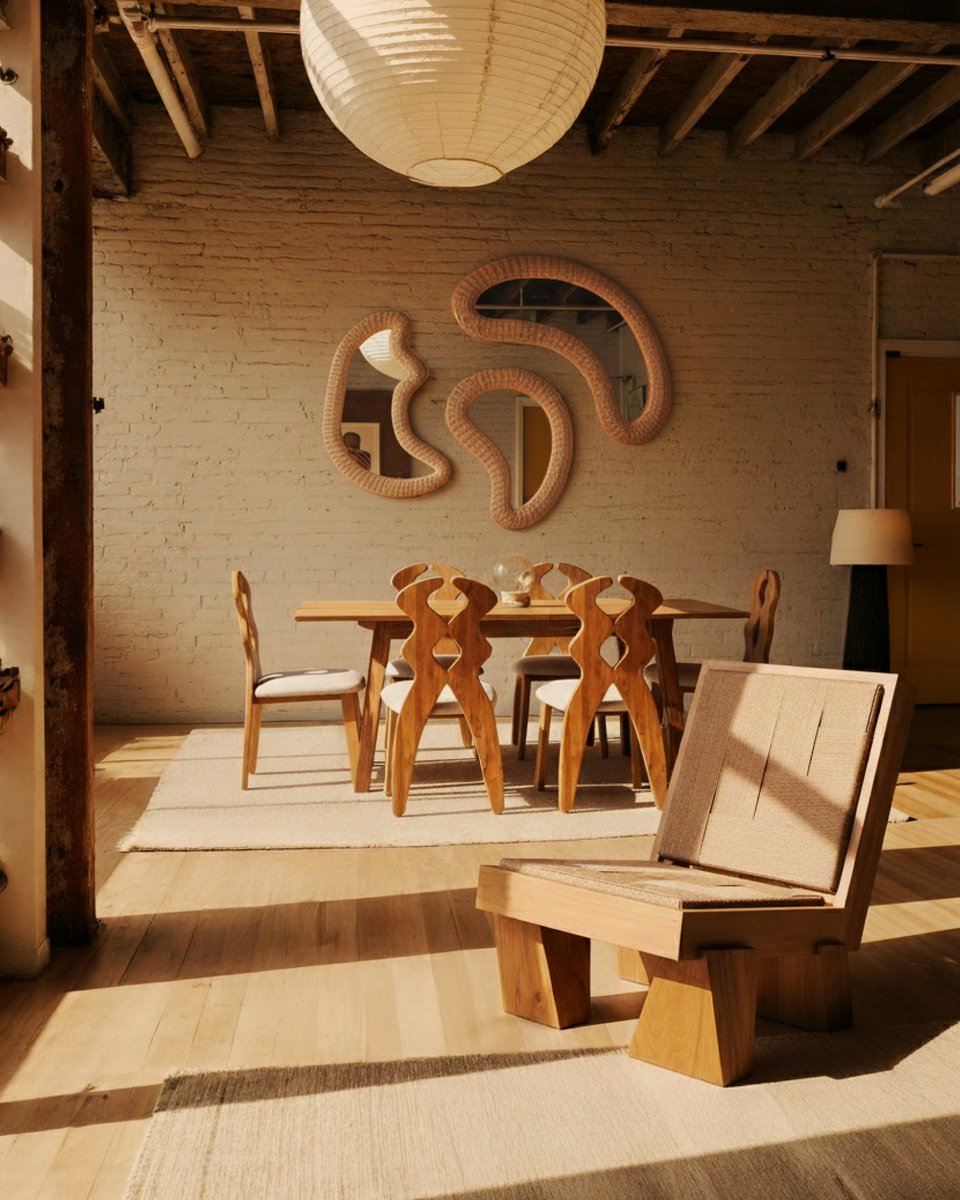SuiteWood's tweet photo. Forever Furniture by @heapsandwoods
At a time when design is reconnecting with what is essential and enduring, the curvy dinning chair embodies the union of aesthetics and purpose. A contemporary classic designed to last. https://t.co/D4yfLTHxIQ