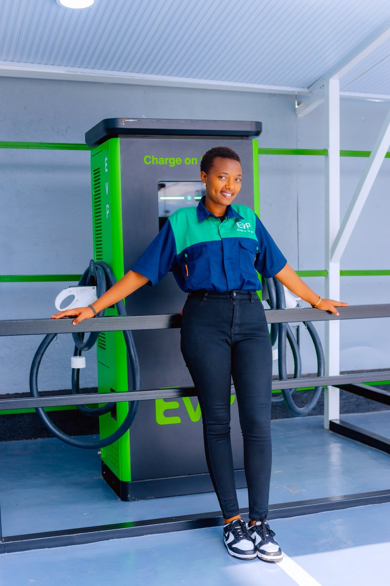 evpcharger_rw's tweet photo. Priscillah runs the floor at our Gisenyi station.

If it's your first time charging, she'll take you through it. If you're a regular, she already knows your vehicle.

Open 24/7. Come say hello.

Charge on the go ⚡

#evprw #electricvehicles #electricmobility #gisenyi #visitrwanda https://t.co/97Ktw9IwDA