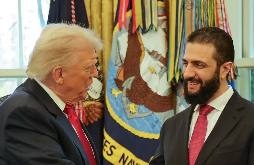 SaudiNews50's tweet photo. ترمب: 

سوريا يمكن أن تساعدنا في موضوع حزب الله ولبنان.

- https://t.co/ONImfyU4P8