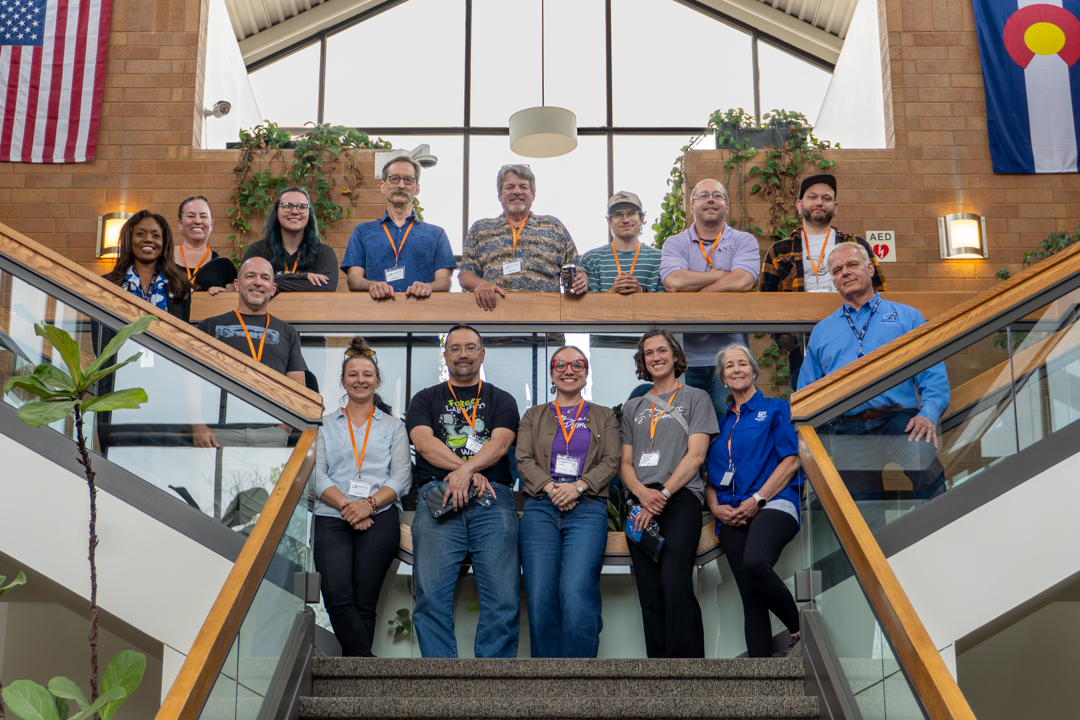 AdvancedSpace's tweet photo. We recently welcomed educators from Colorado Space Institute at @ArapahoeCC’s Space Educator Bootcamp. COO Dawn Love and Strategic Advisor Robert Cone led the tour and shared how our team uses cislunar navigation and astrodynamics to operate missions like #CAPSTONE.
We appreciate the dedication that educators bring each day in investing in the next generation. Thank you to Colorado Space Institute at @ArapahoeCC for organizing the visit.
#spacescience #spacesoftware #Innovation2Orbit #AdvancedSpace #ColoradoSpaceInstitute