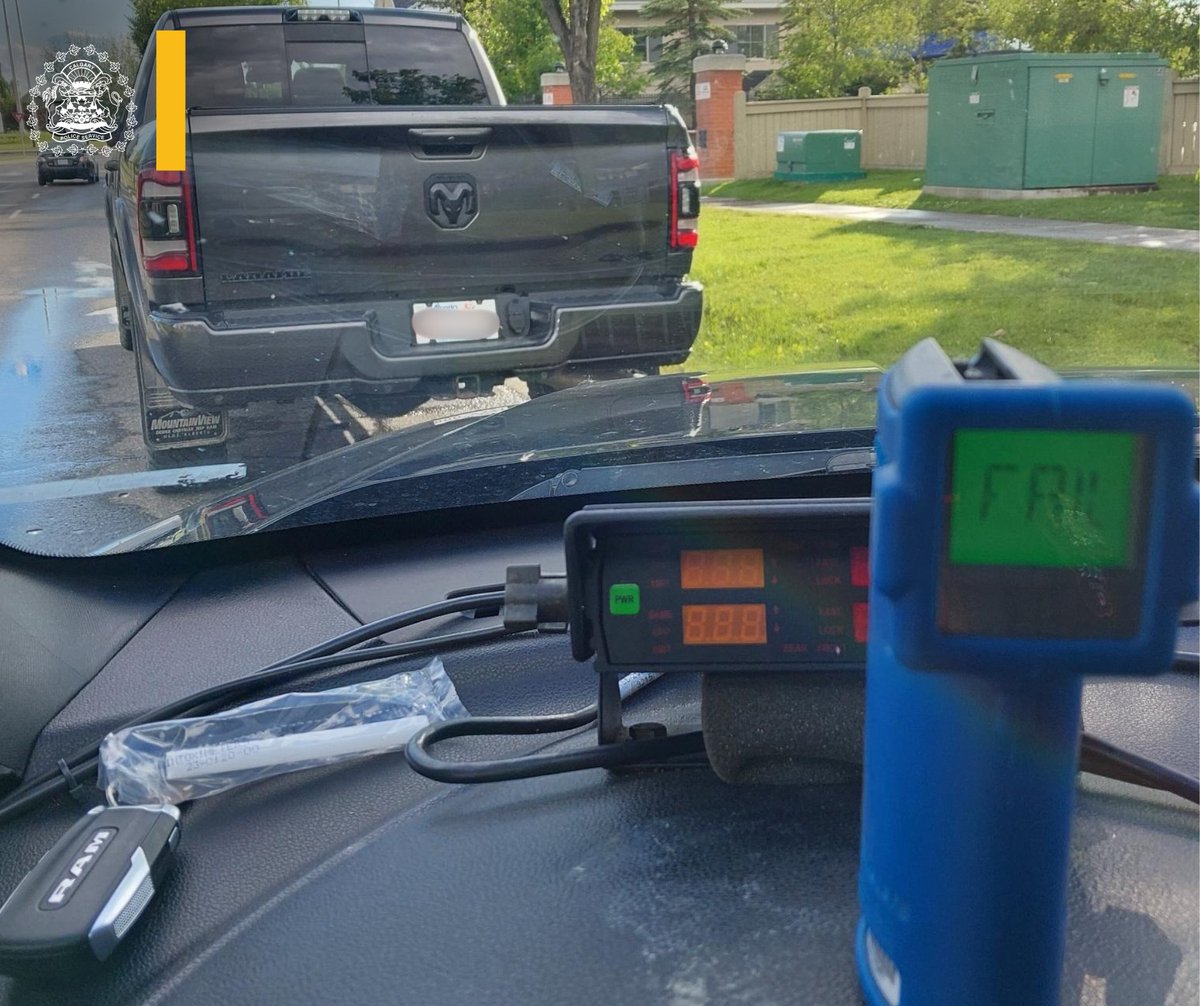 CalgaryPolice's tweet photo. 🚔 Last week, officers stopped three drivers for separate traffic violations, including speeding in a construction zone, failing to signal & vehicle equipment infractions. In each case, a Mandatory Alcohol Screening determined the driver was impaired.

🔴 As a result, all three drivers received 15 month licence suspensions, 30 day vehicle seizures & a $1,200 fine.

July is Impaired Driving Awareness month.  If you have been drinking or consuming drugs, don't get behind the wheel. Choosing to drive sober, or helping someone else make that choice, can mean the difference between someone coming home safely or not at all.

🔗 Join the Drive to Zero: https://t.co/oFGePP5YxX