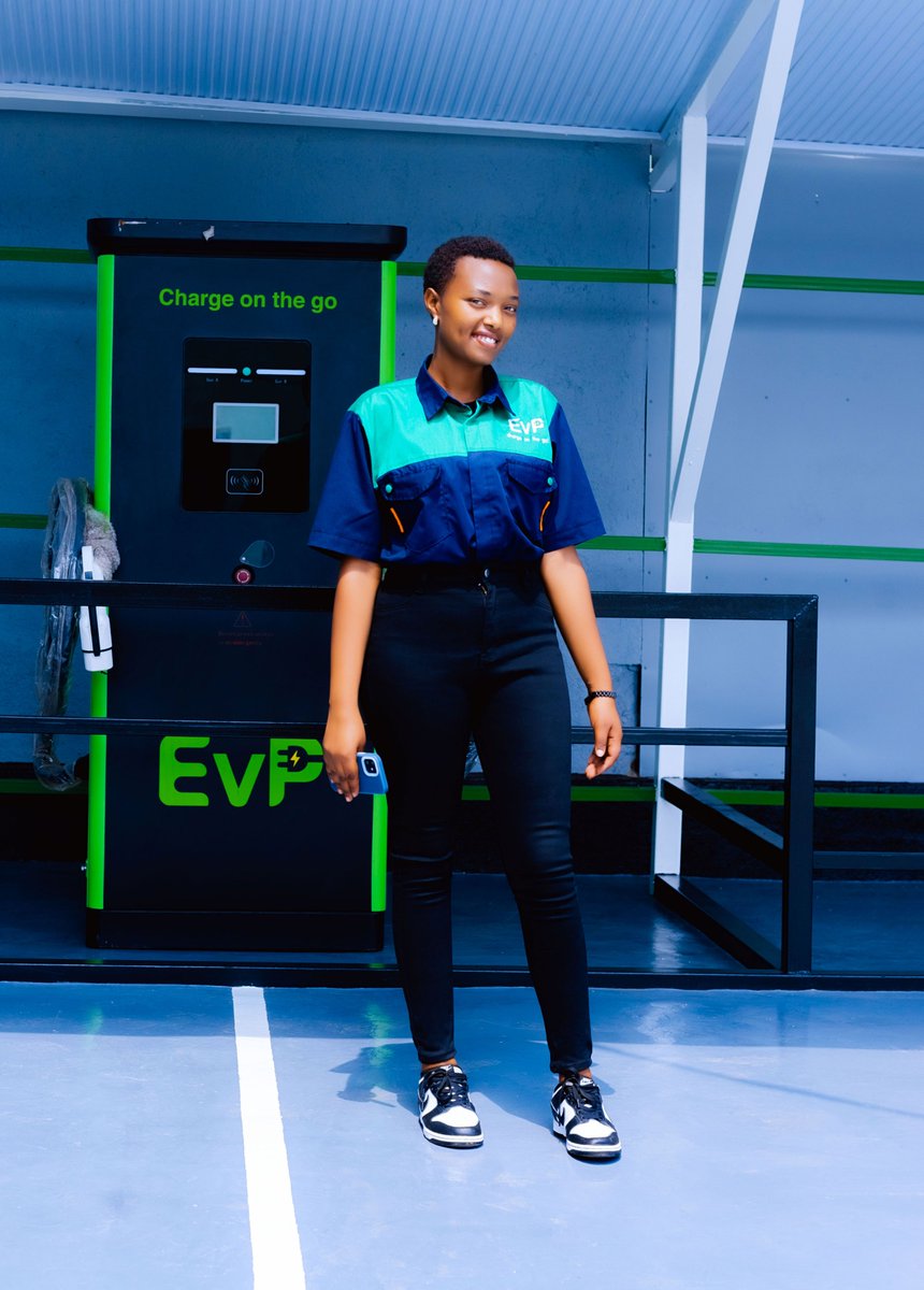 evpcharger_rw's tweet photo. Priscillah runs the floor at our Gisenyi station.

If it's your first time charging, she'll take you through it. If you're a regular, she already knows your vehicle.

Open 24/7. Come say hello.

Charge on the go ⚡

#evprw #electricvehicles #electricmobility #gisenyi #visitrwanda https://t.co/97Ktw9IwDA