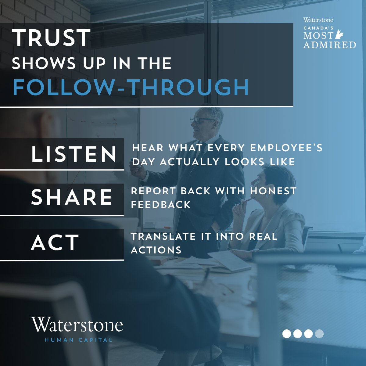 waterstonehc's tweet photo. Feedback is easy to collect. Turning it into trust is the hard part.

We're pleased to highlight Emily Heitman, President at Schneider Electric, and her insights on enhancing culture through feedback and engagement. 

#CultureBuilders #Trust #2025CanadasMostAdmiredWinner https://t.co/Q8ktSFW2BB