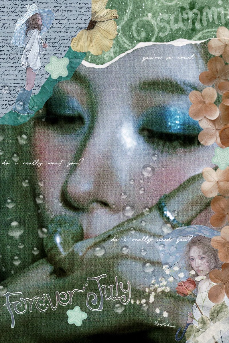 gothrkive's tweet photo. Forever July ☔️🐌

★ digital single ★
2026.07.15 6PM (KST)

#SUNMI #선미 #ForeverJuly https://t.co/b7oMc4KcRc