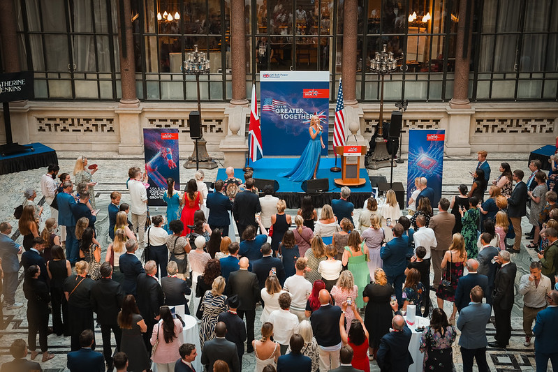 USAinUK's tweet photo. Fantastic to join the Soft Power Council @FCDOGovUK to mark #Freedom250 🇺🇸🇬🇧 A nation’s compelling stories are what translate it from a far away land into real people we can relate to, which in turn makes people want to travel, invest & connect. It’s not abstract, it underpins strong & trusted relationships – including between the U.S. & UK where people-to-people connections are our real power!