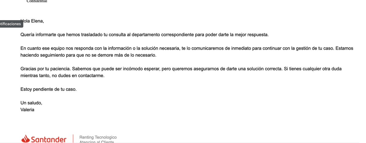 elena_rb's tweet photo. Cuidado con el #rentingsantander es un #fraude. Se llevaron el #iphone16 por avería (en garantía además) hace dos meses y tengo más de 10 emails diciendome que ya me informarán... 2 meses y PAGANDO sin teléfono ni solución. @bancosantander @santander_es #fraudesantander Sigo... https://t.co/fhYpNjab6t