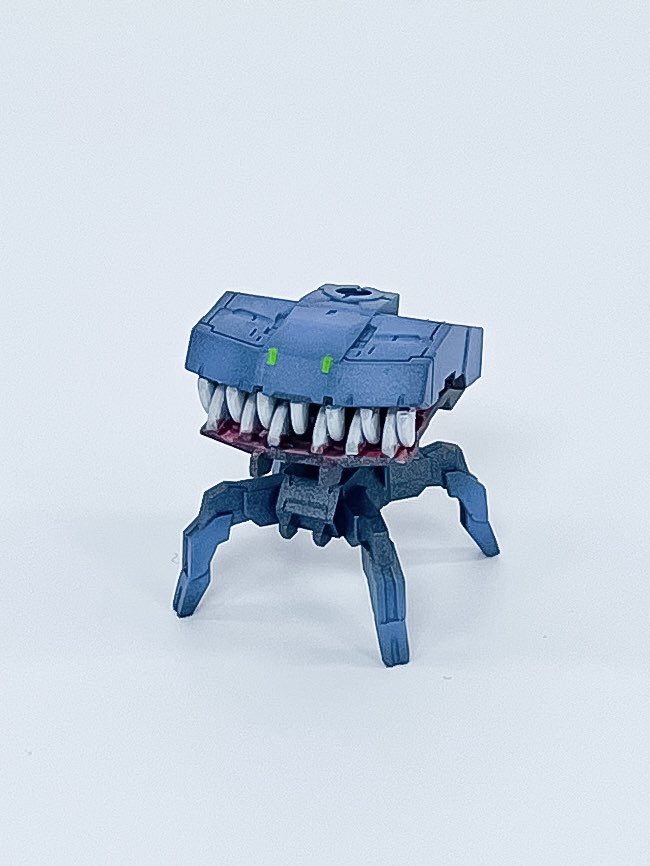 3RneV2fyUnI0lZ5's tweet photo. 【ロイロイダマシ(亜種)】

地球連合のロイロイに擬態した謎の生物
バイロン軍で発見されたものとは見た目が異なるが同種とされている

18日の東北オフ会のロイロイ交換会に持って行きます！

#30MM https://t.co/jbTdaspqTl