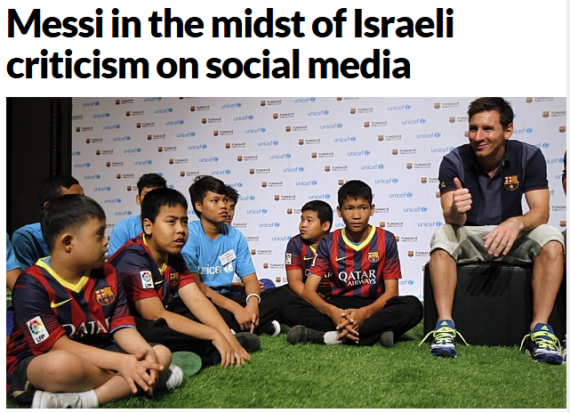 high_hopeful's tweet photo. Messi received widespread outrage from Israelis after he posted a picture of an injured Palestinian child, sharing it in both English and Arabic. https://t.co/dIL3fVcSjp