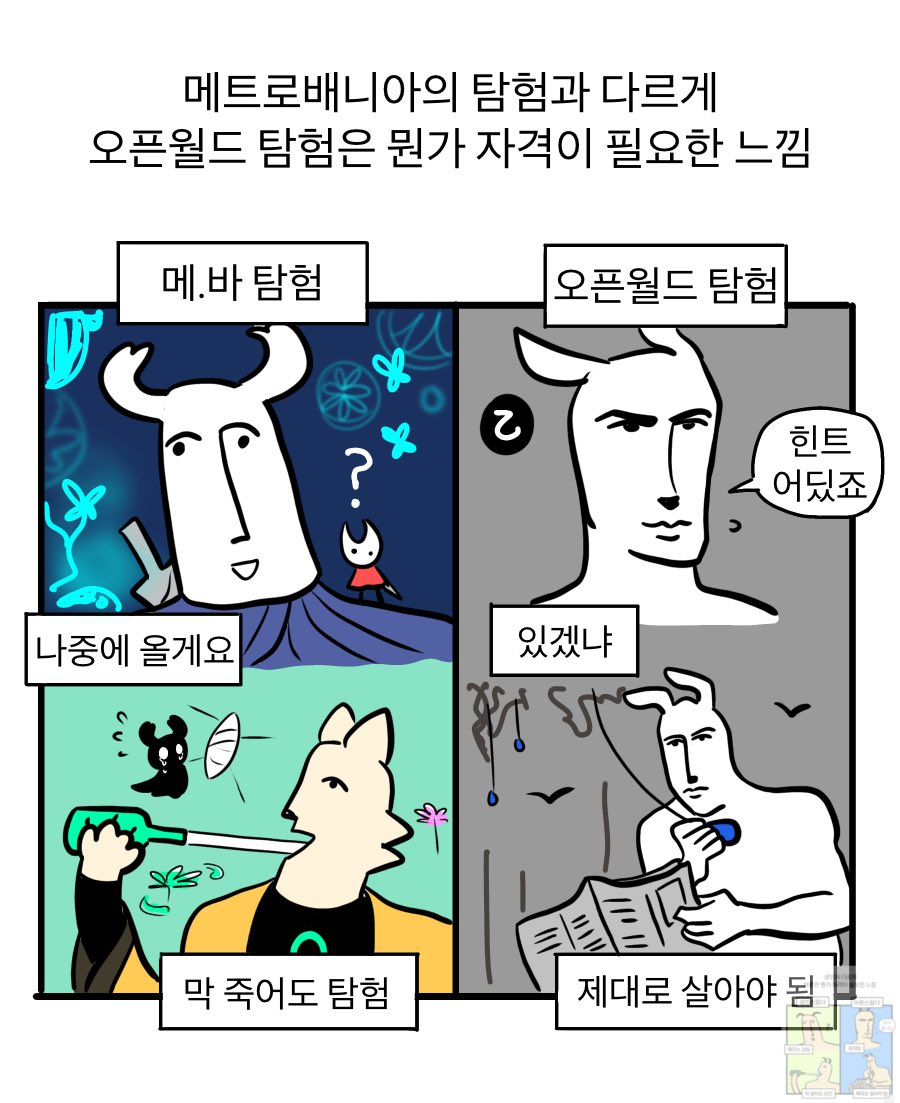 s0bulg0gi's tweet photo. 탐험을 좋아한다고 생각했는데 오픈월드는 버겁다
요즘 기력이 부족해서 더더욱 그렇게 느끼는 것일지도 https://t.co/wrMtt2mUQW