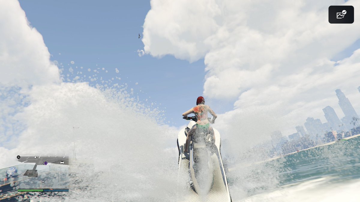 1200_marry's tweet photo. 夏だ🏖☀️
海だ🐚🪸

 #GTA5 https://t.co/Q8VDi8IA2c