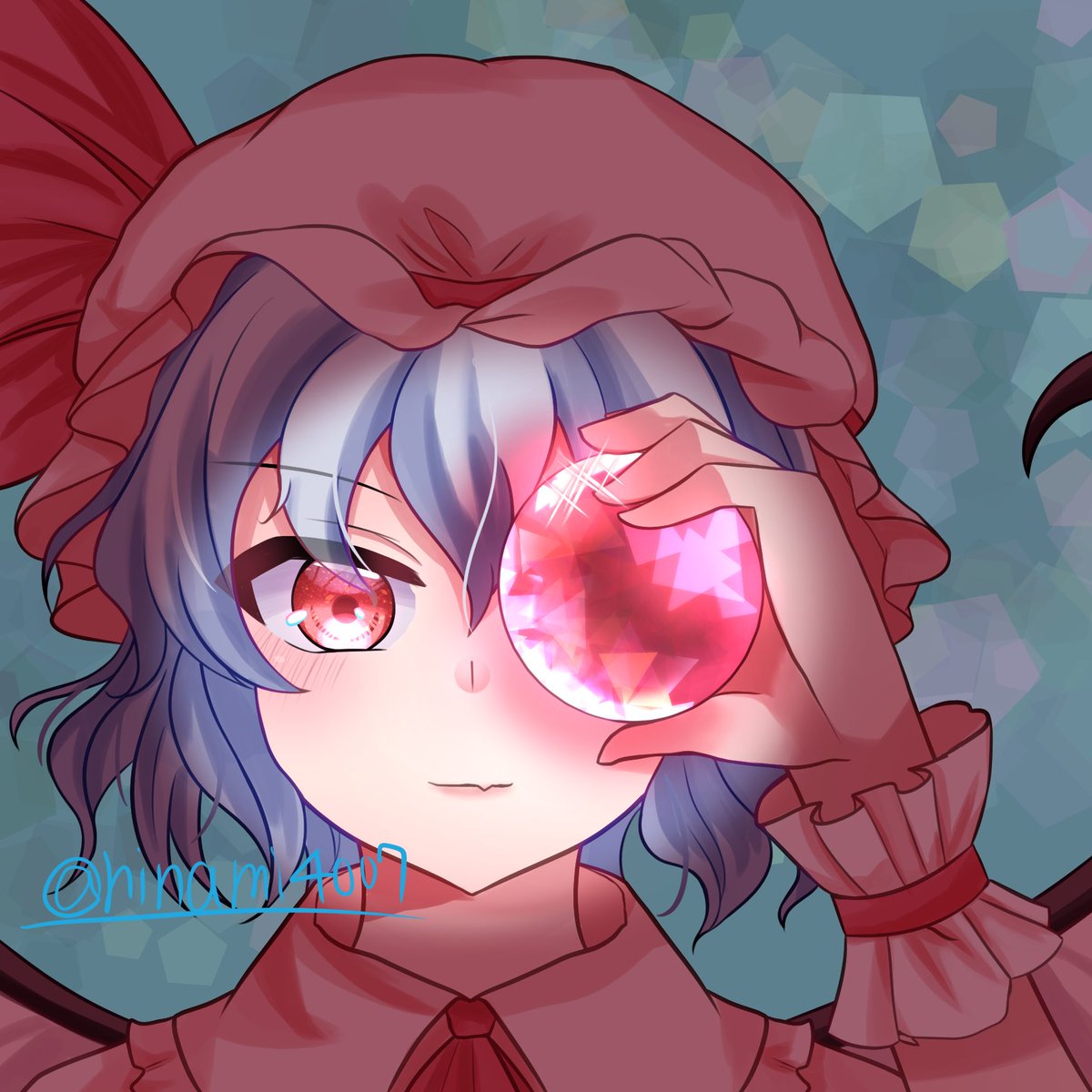 hinami4007's tweet photo. #7月9日はレミリアの日
#東方project   #レミリア・スカーレット 
宝石 https://t.co/zgfc58IMiW