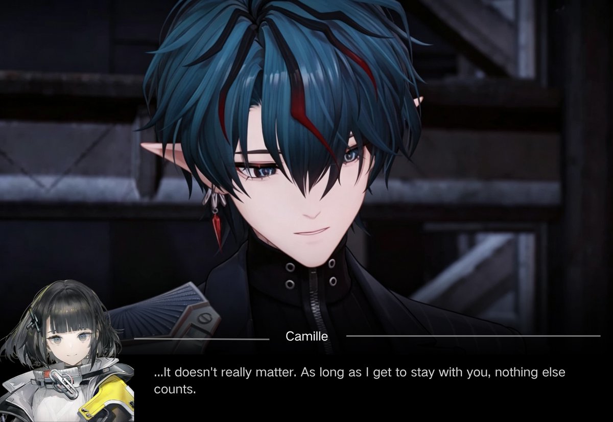 SaltyWeebGame's tweet photo. Talking with Camille is just like playing an otome game…
#ArknightsEndfield #Endfield  #エンドフィールド #명일방주엔드필드 #Camille https://t.co/JR7HEagHFD