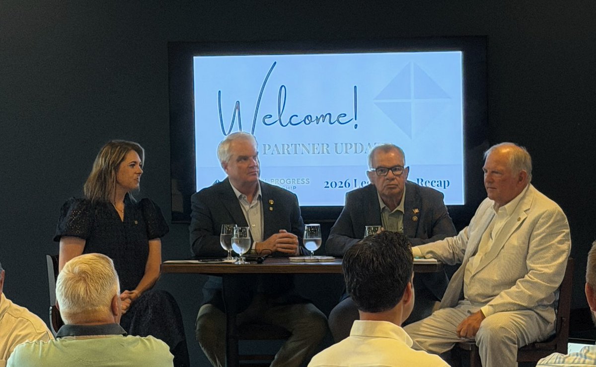MoEcoDevo's tweet photo. #TeamDED's Director Michelle Hataway was glad to visit with the Bootheel Progress with Partnership group in Sikeston discussing how strong local partnerships, strategic investments, and collaboration continue to drive economic growth across our state. https://t.co/jNMHyis1wm