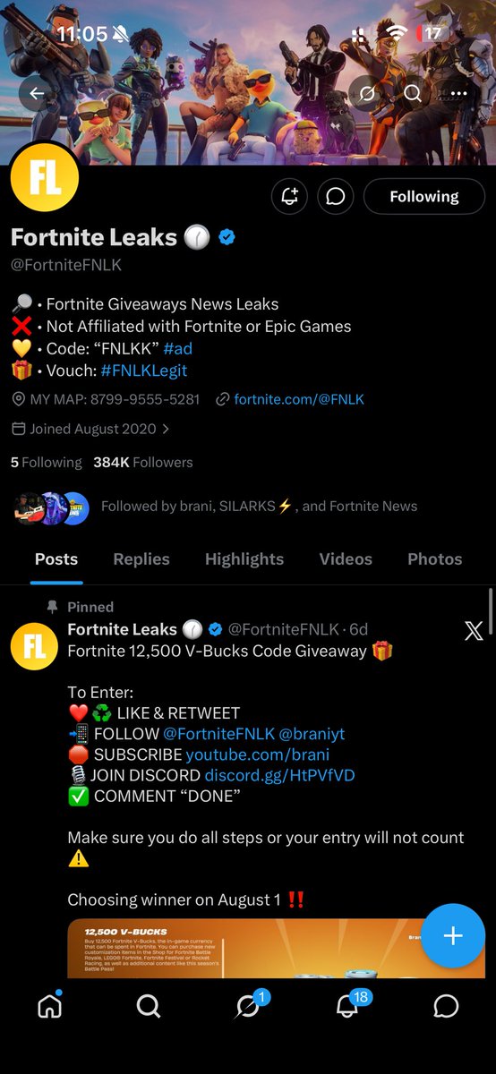 ariesdnb's tweet photo. @FortniteFNLK @braniyt DONE https://t.co/gJqwmjxBVm