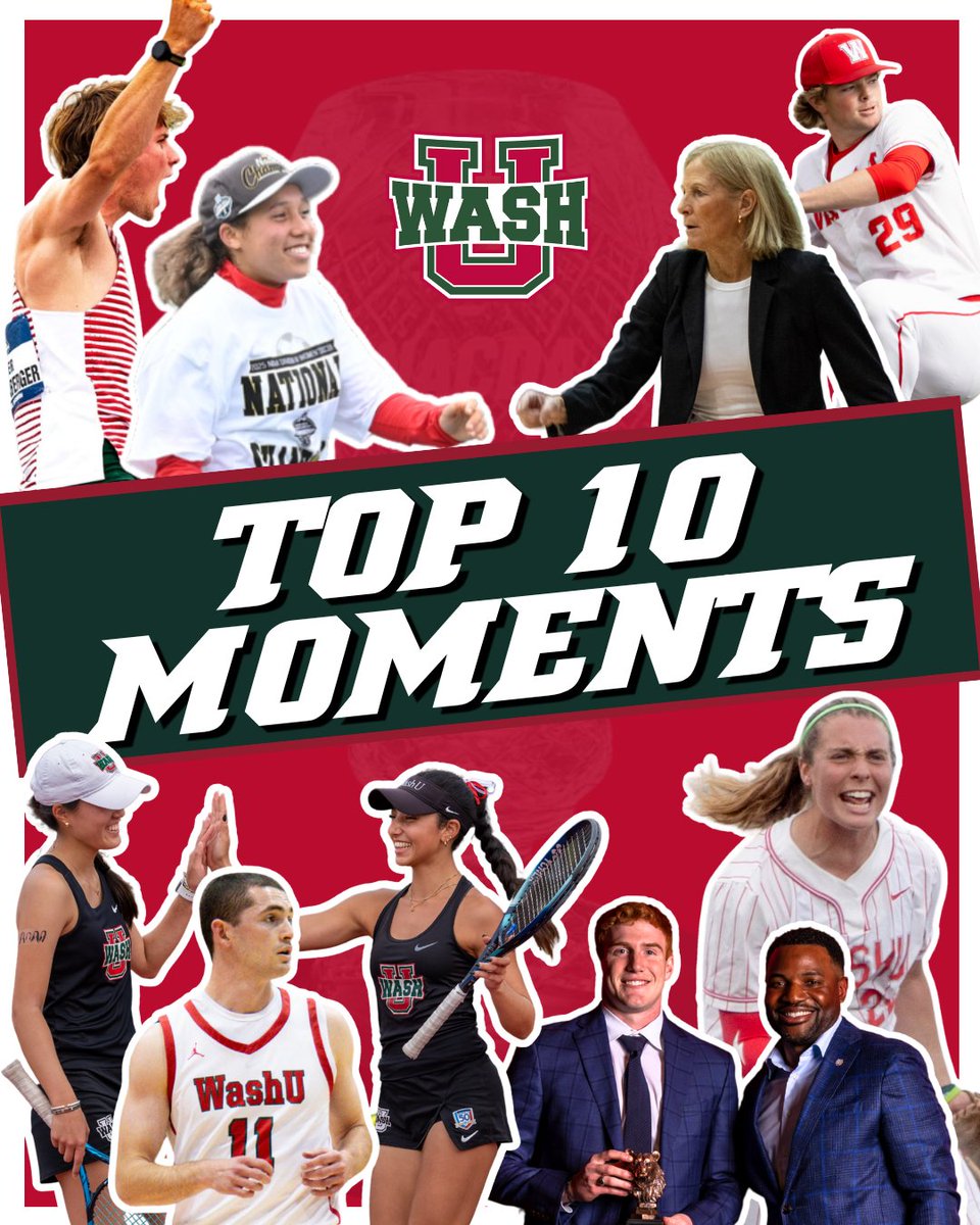 WASHUBears's tweet photo. 𝐀 𝐘𝐄𝐀𝐑 𝐓𝐎 𝐑𝐄𝐌𝐄𝐌𝐁𝐄𝐑 👏🏆

National titles. Milestones. A Learfield Directors’ Cup. The 2025-2026 season will go down in WashU Bears history!
🔗 https://t.co/4IiWdBudid

#WashU | #DefendTheStandard https://t.co/BznCvWPU5r