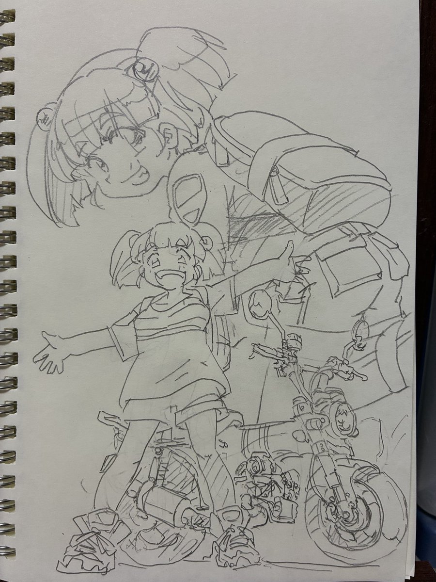 atoz_bb's tweet photo. なんかあっちでこっちで描いたのを合わせトレスしてみたり。
妄想カスタムなDaxにしてみた。
実際出来るのかどうかは分からんw https://t.co/cCtkld0LLa