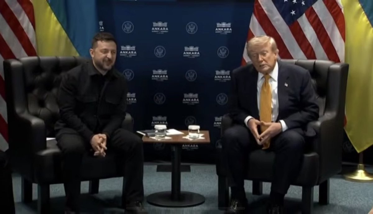 NOELreports's tweet photo. Trump said the U.S. will give Ukraine a license to produce Patriot missiles, while Zelensky said Kyiv is starting work on a drone deal with Washington. Rubio said Ukrainian deep strikes are making it harder for Russia to defend its airspace and could create room for negotiations. Trump called the strikes on Russian oil refineries an escalation that could help bring the war to an end. #NATO