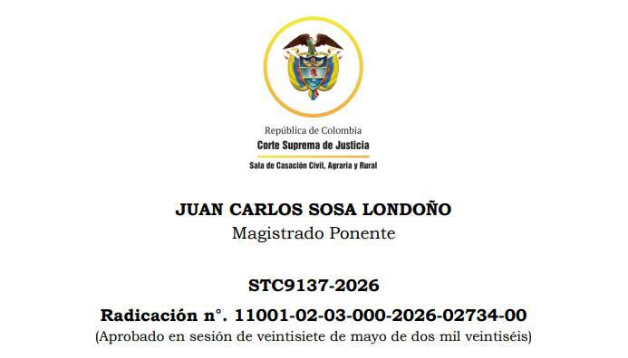 juridicascol's tweet photo. VALIDEZ DE LA NOTIFICACIÓN ELECTRÓNICA A PERSONA NATURAL MEDIANTE CORREO CORPORATIVO Y REQUISITOS DEL ARTÍCULO 8 DE LA LEY 2213 DE 2022.

🧑‍⚖️ DESEAS ESTAR ACTUALIZADO A DIARIO DE TODA LA JURISPRUDENCIA DEL PAIS? SUSCRIBETE 👉 https://t.co/pbsHVXKcKz https://t.co/UYA81d4UuE