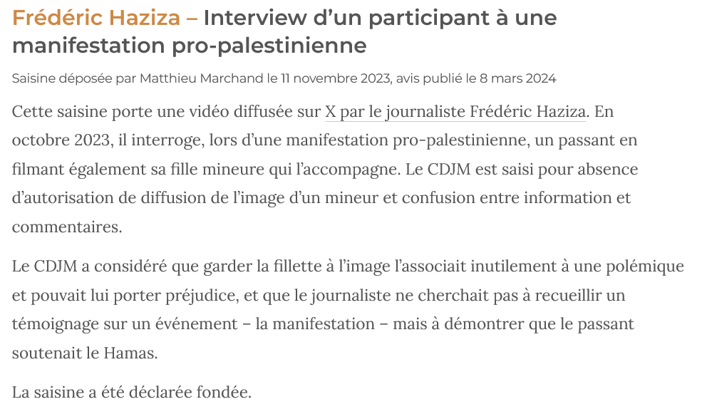 SimonRotig's tweet photo. L'occasion de rappeler que Frédéric Haziza a déjà été épinglé 2 fois par le @conseildeonto : https://t.co/BFfGKRYrlx https://t.co/64Z91Tv8T1