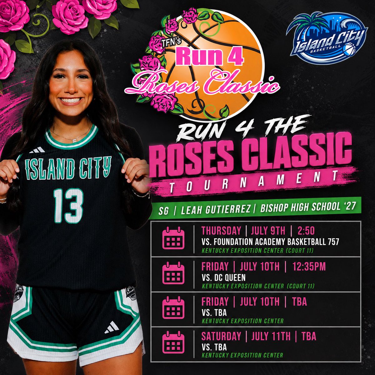LeahGut2027's tweet photo. Coaches here’s my run 4 roses schedule

@jess_vormelker @keatondavis9494 @CoachBailey07 @CoachBKemp @lynchburg_wbb @mhu_wbb @GCC_WBB @coachproc25 @OldingBallCoach @juliekeckler23 @jadawalton14 @SC_BBall @CoachCJ1975 @CoachLMarshall @IslandCityTx https://t.co/LvskOKLMvy