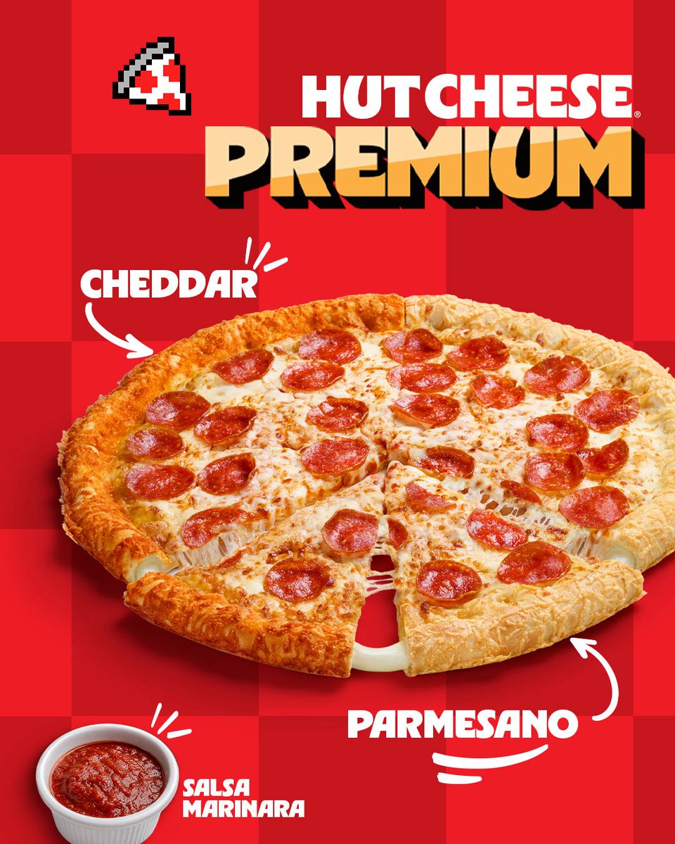 PizzaHutRD's tweet photo. El clásico que nunca pasa de moda. 🍕🧀

Desde hace 30 años, el Hut Cheese Original ha sido el favorito de quienes saben que los grandes sabores son para siempre.

Porque hay tradiciones que se disfrutan en cada rebanada. ❤️

#PizzaHutRD #FeedGoodTimes #HutCheese #30Aniversario https://t.co/fuJnCyNted