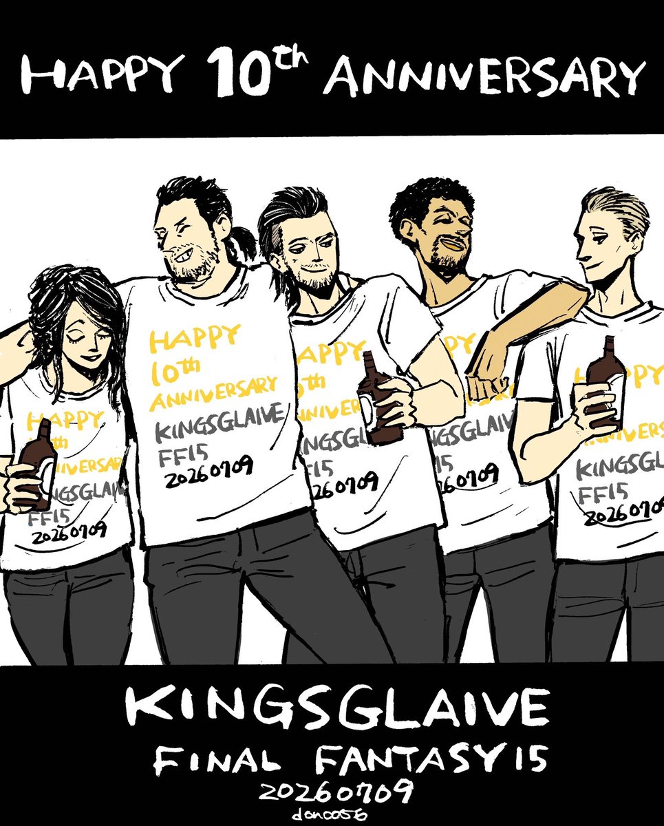 th0056d's tweet photo. 10周年おめでとうございます！🎉 https://t.co/ztnTtWLagZ