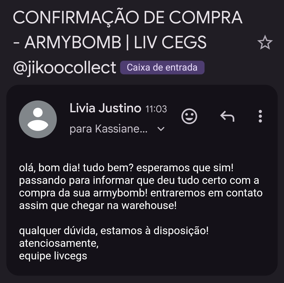 pjmiscat's tweet photo. primeiramente bom dia, segundamente COMPREI MINHA ARMY BOMB VER. 4😭😭
agora é só esperar https://t.co/oRzAsdRJCU