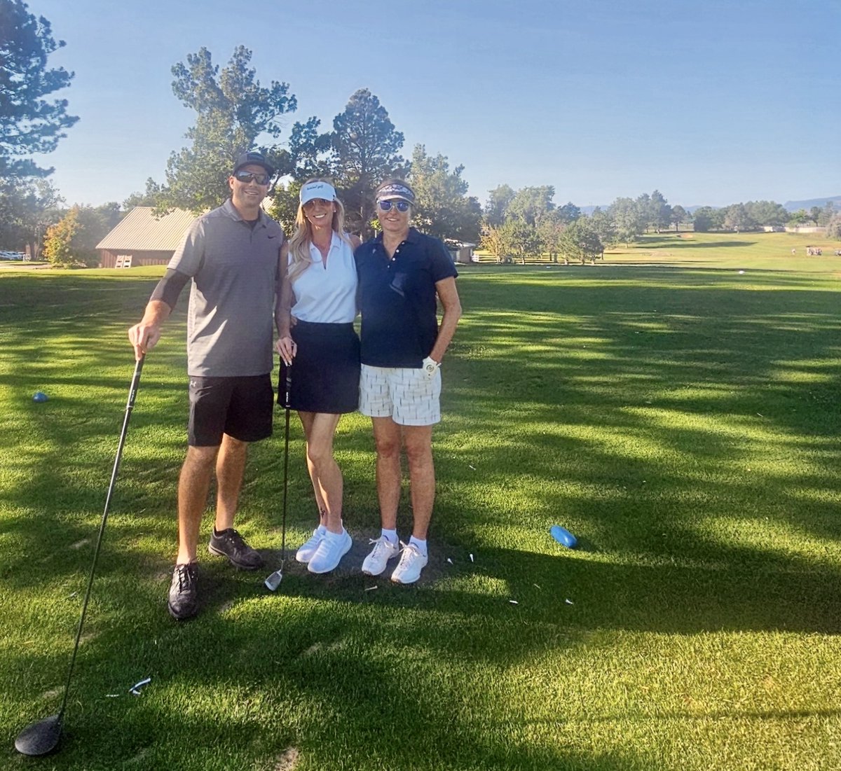 BeaconCommLLC's tweet photo. We had a great time sponsoring &amp; attending the Colorado HIMSS Annual Golf Tournament at Fox Hollow Golf Course last week. Our team pictured here: Jen Albertson, Jarod Bohm, &amp; Ellen Strang.

⛳️ #ColoradoHIMSS #Nursing #Hospital #Healthcare #Tech #Community #Technology #Integrator https://t.co/xRVScpf7gM