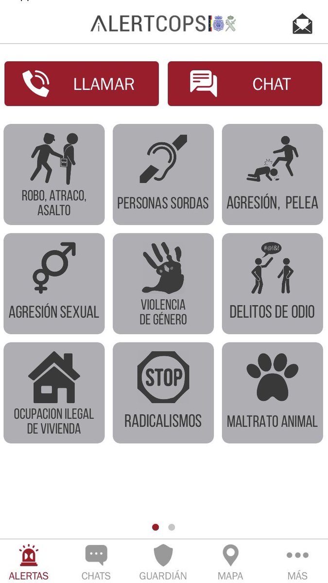 policia's tweet photo. 📲 ¿Llevas ya #AlertCops en tu móvil?

Esta aplicación gratuita puede ayudarte en situaciones en las que cada segundo cuenta:

💬 Accede a un chat de asistencia inmediata si eres víctima o presencias un hecho delictivo

🔔 Recibe alertas e información de interés relacionadas con la #SeguridadCiudadana y emergencias en tu zona

Porque la seguridad también cabe en tu bolsillo