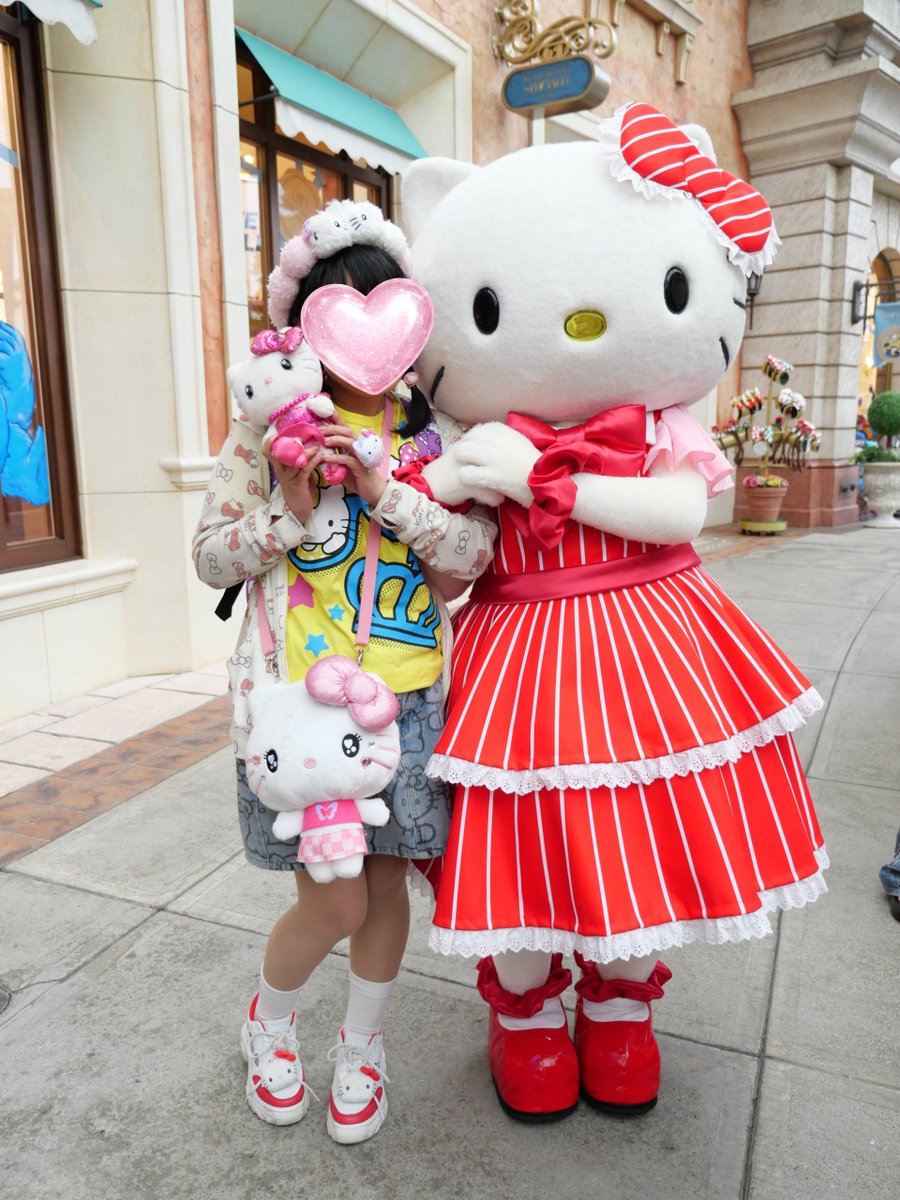 ❤️USJ（ユニバーサルスタジオジャパン）へキティちゃんに会いに行き