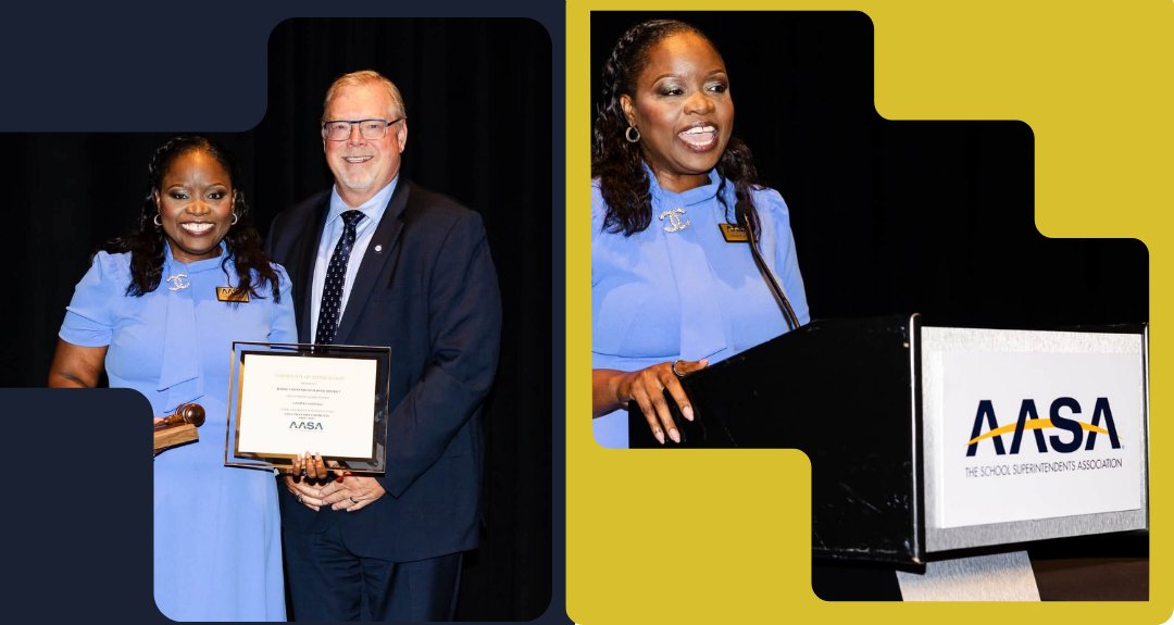 tasanet's tweet photo. Congrats to TASA Past President @drgoffney, superintendent of @AldineISD, who was sworn in last night as the 2026-27 president of @AASAHQ: https://t.co/YoiH9xydnc #txed #InspiringLeaders https://t.co/6l6hrJOC2Y