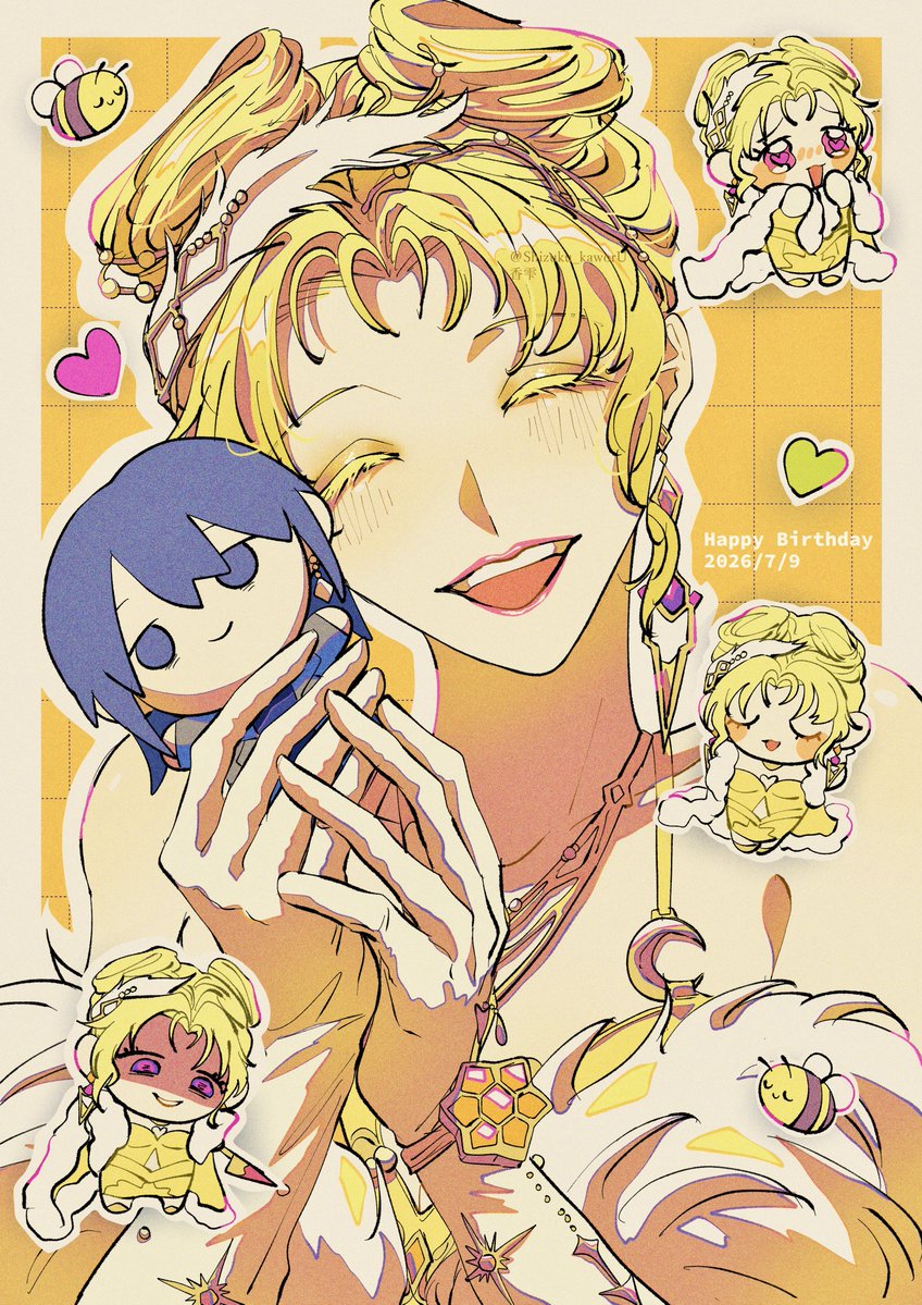 Shizuku_kaworU's tweet photo. #ミリーお誕生日会2026
ミリーちゃんおめでとう🐝🍯💛
これからも色んなところに行って色んなものを見てたくさんの幸せに出会えますように https://t.co/opTNjKkV3W