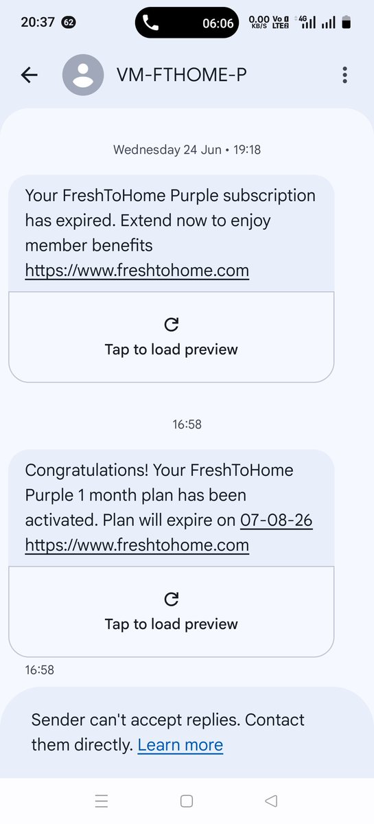 surenderk007's tweet photo. Extremely disappointed with @freshtohome. Order #E21D95046 is delayed by 4+ hrs like alwys. I have never received a delivery within the promised 60 or 120 mnt.
@LeashIndia, please expand service to Nangloi we need an alternative to this
#customerservice 
#freshtohome #serviceissu https://t.co/xxK04e8YPD