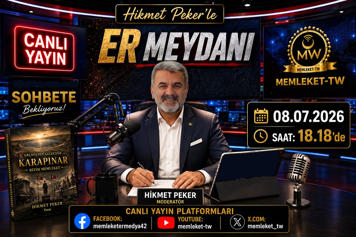 memleket_tw's tweet photo. HİKMET PEKER'LE ER MEYDANI - GÜNDEM ÖZEL https://t.co/DHiezeomgf @YouTube aracılığıyla https://t.co/ciccmnvvJ0