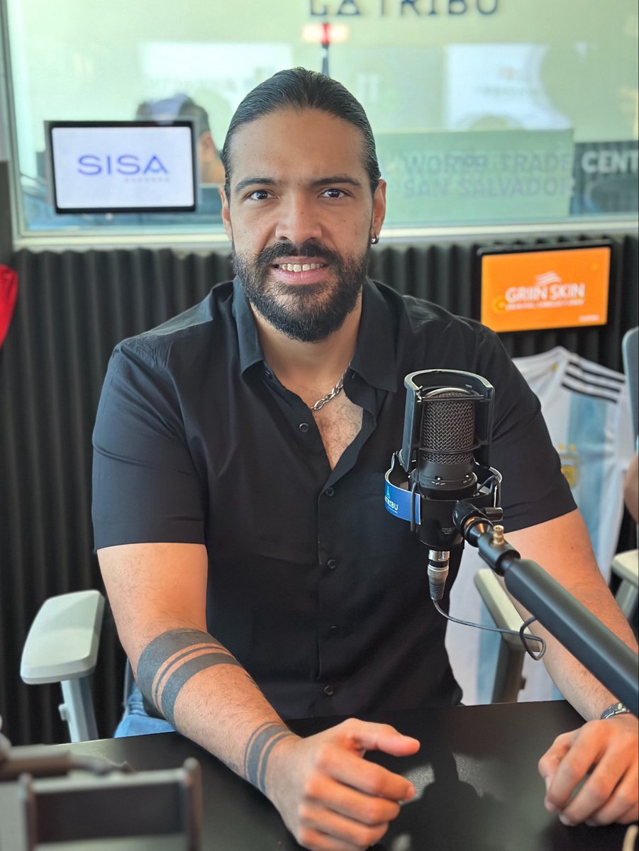 SomosLaTribuFM's tweet photo. AL AIRE: Estamos listos para el #CaraACara deportivo con los comentaristas deportivos Jerry Quijada (@JerryQuijadaTv) y Gustavo Flores (@Gusflores21). ⚽️

Sintonízanos 
📻 @SonoraFM_sv 104.5
🎙️https://t.co/ScE7wmjLFt https://t.co/UzHR4FfcZA