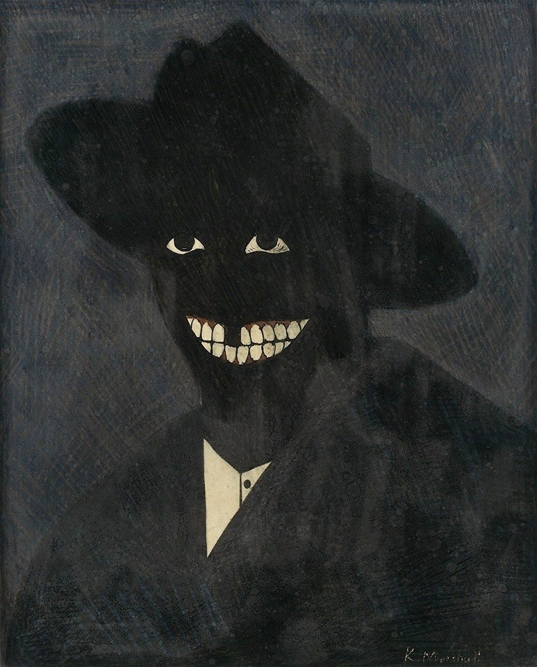 vintagestuff4's tweet photo. A Portrait of the Artist as a Shadow of His Former Self
Kerry James Marshall
c. 1980 https://t.co/D7Vox6LeLA
